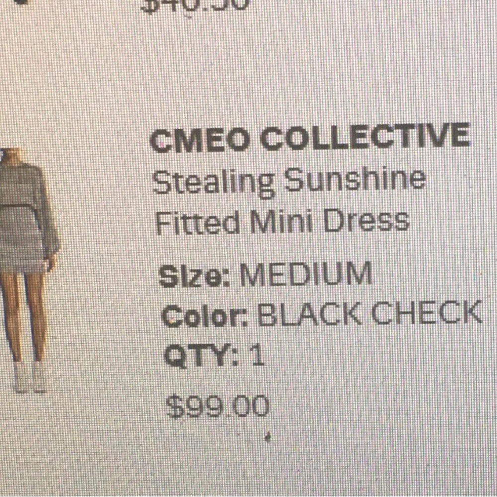 C/meo collective mini dress - Picture 3 of 3